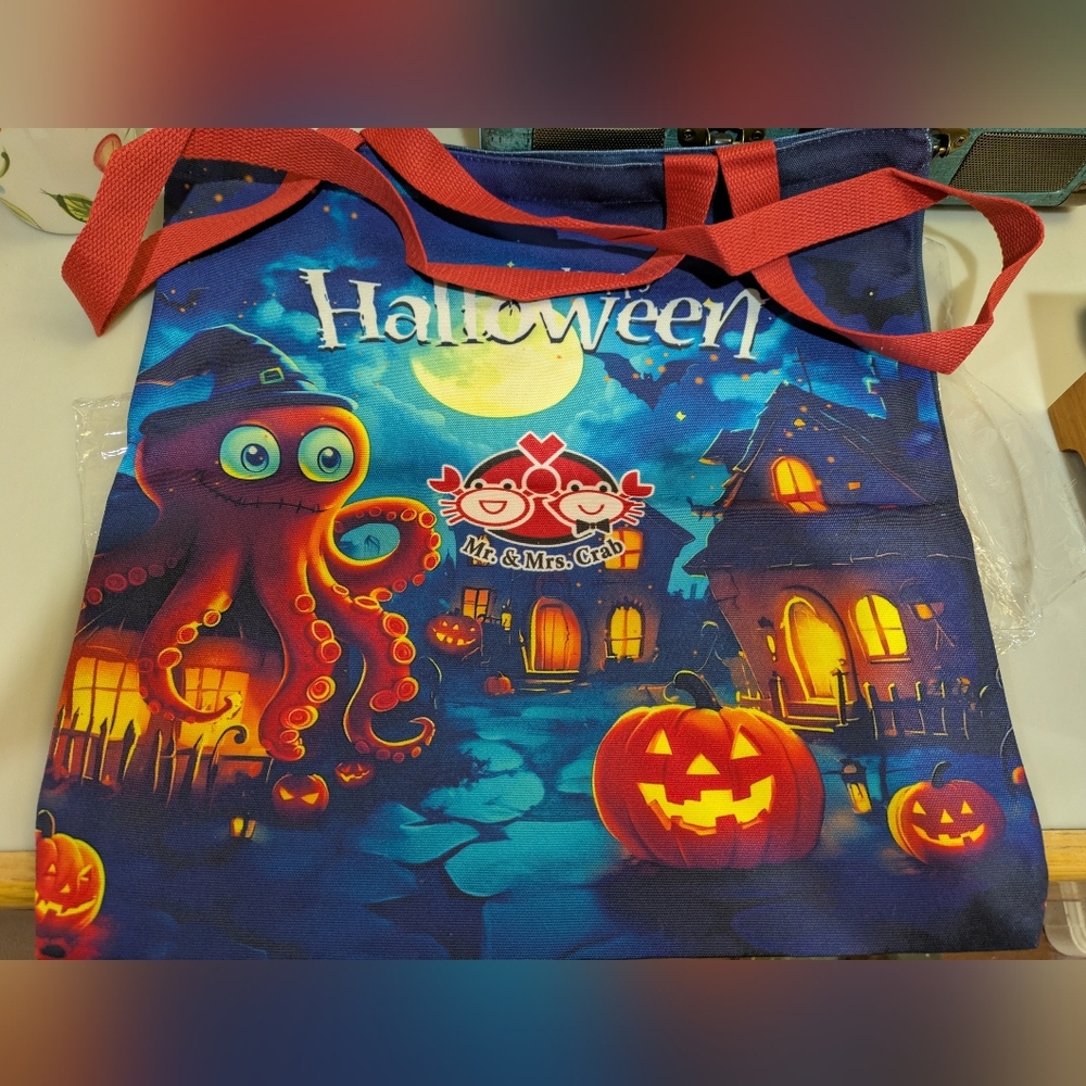 NIP Halloween Tote Bag - Picture 1 of 4